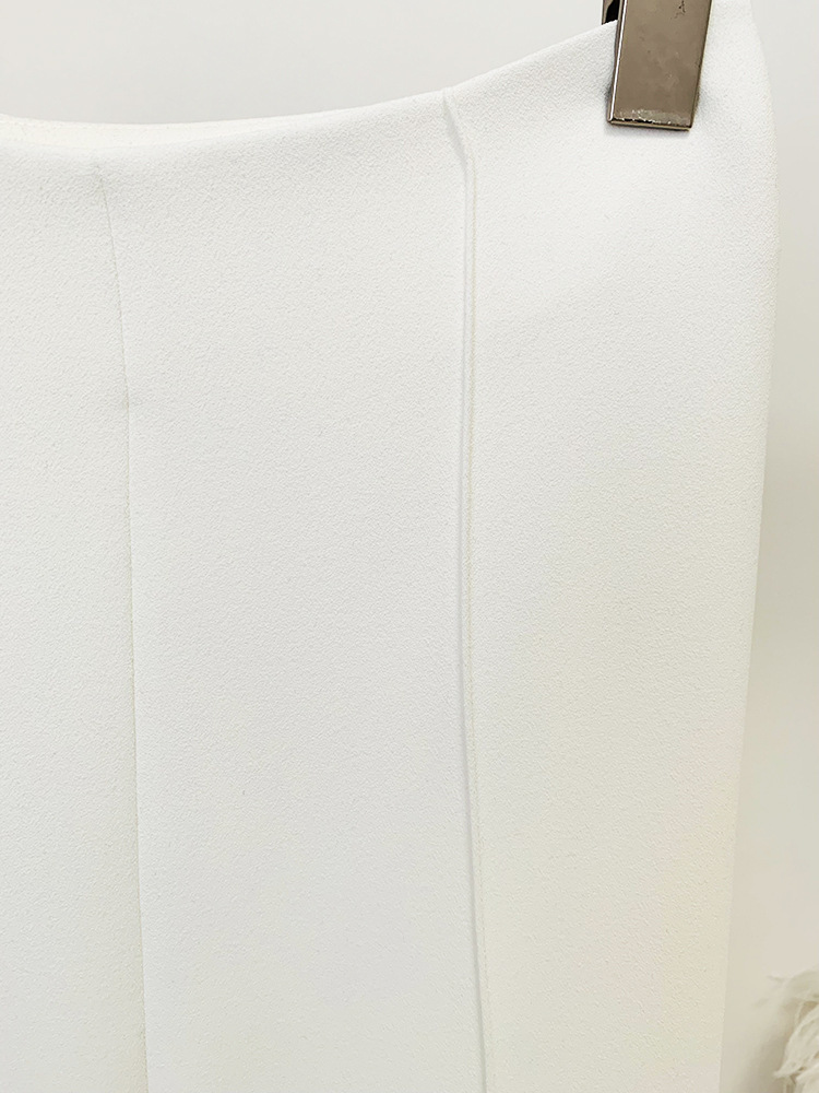 GraceChic GraceChic 2025 New European American Style Ostrich Real Feather Perm Rhinestone Green Fruit Collar Blazer And Trousers Set_voghion.com