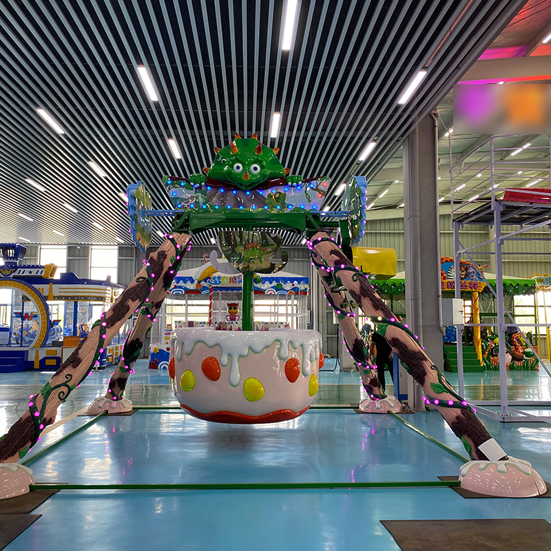 Yongle 36 asientos taza de café giratoria equipos de juegos para niños parque de atracciones al aire libre escénico taza giratoria fábrica de juegos