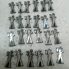 定制音箱高光标牌印刷凸字logo五金冲压浮雕铭牌商标