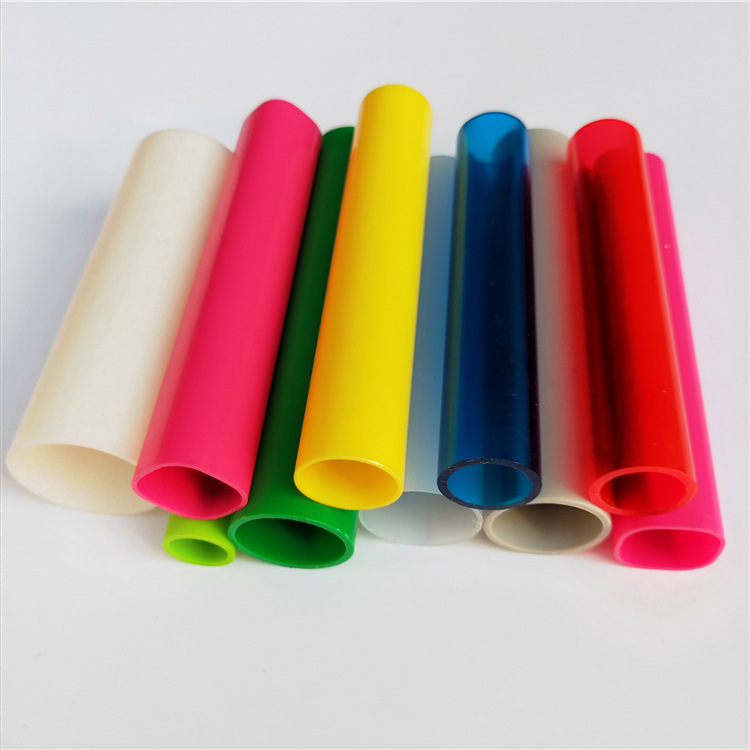 供应手机支架ABS哑光椭圆管 灯具支架PC彩色管 玩具智能支架ABS管