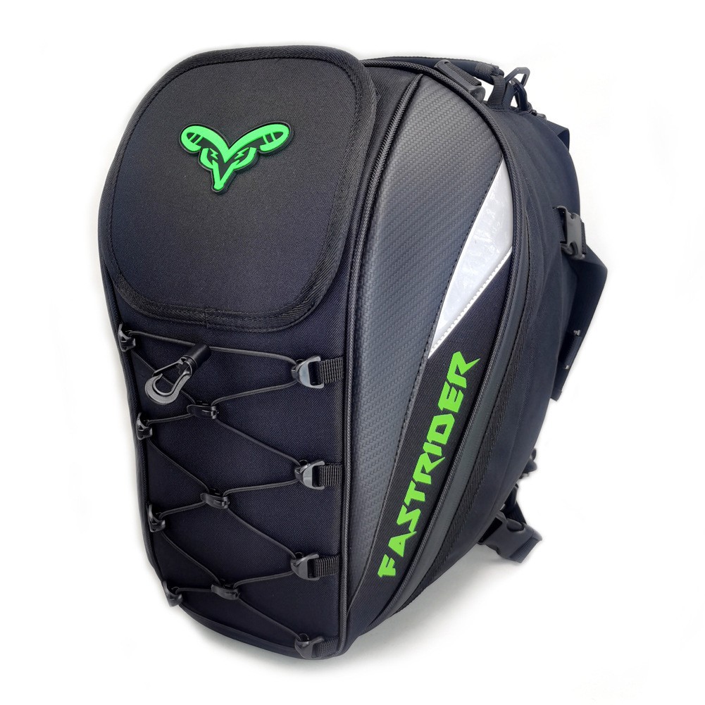 Bolsa de gran capacidad para casco integral de motocicleta, mochila para motociclista, bolsa trasera impermeable para motocicleta