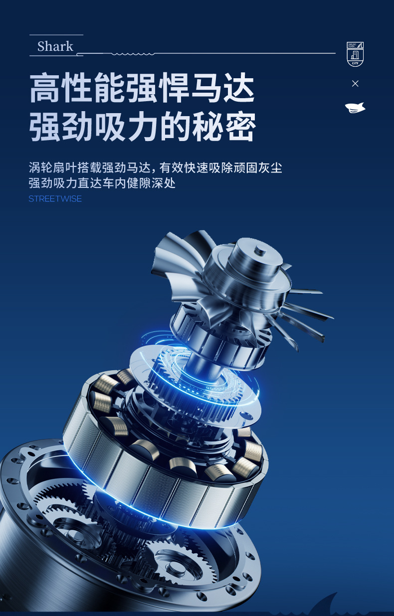 Cross-Border New Model Handheld Mini Wireless Vacuum Cleaner Dust Remover Car-Mounted Portable Rechargeable Small Powerful High-Power Device