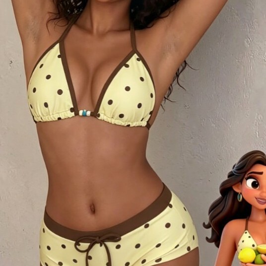 2026 New European and American Polka Dot Sweet and Spicy Bikini, Pure Desire Color-Contrast Girl's Polka Dot Two-Piece Swimsuit for Island Vacation 2026 New European and American Polka Dot Sweet and Spicy Bikini, Pure Desire Color-Contrast Girl's Polka Dot Two-Piece Swimsuit for Island Vacation