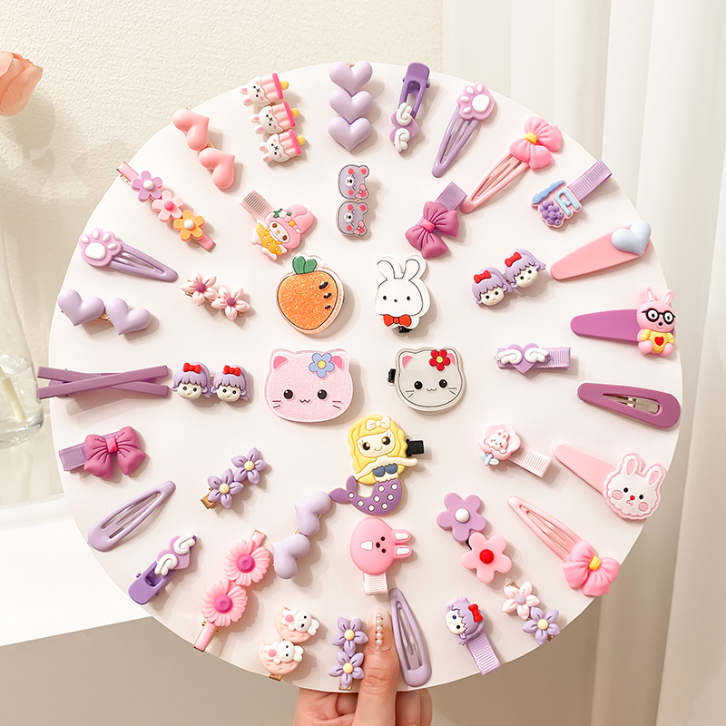 Clips de cabello para niñas, tocado para niñas, clips de cabello para niñas lindas y bonitas, clips para niñas, bebés súper lindos, Beiqin