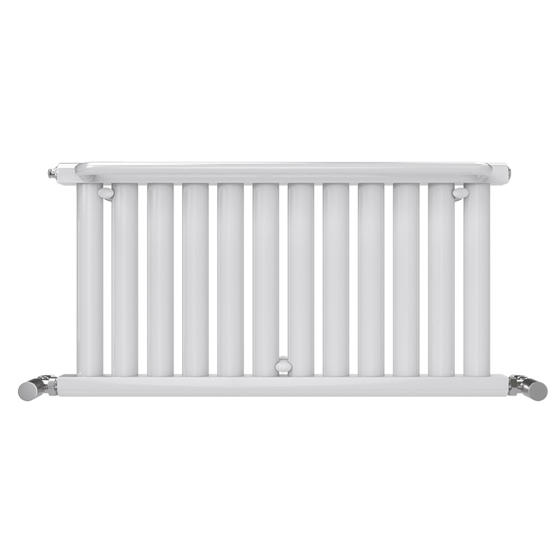 Calentador de baño de acero con cesta pequeña, radiador de pared para calentar agua, estante de almacenamiento y toallero para el hogar