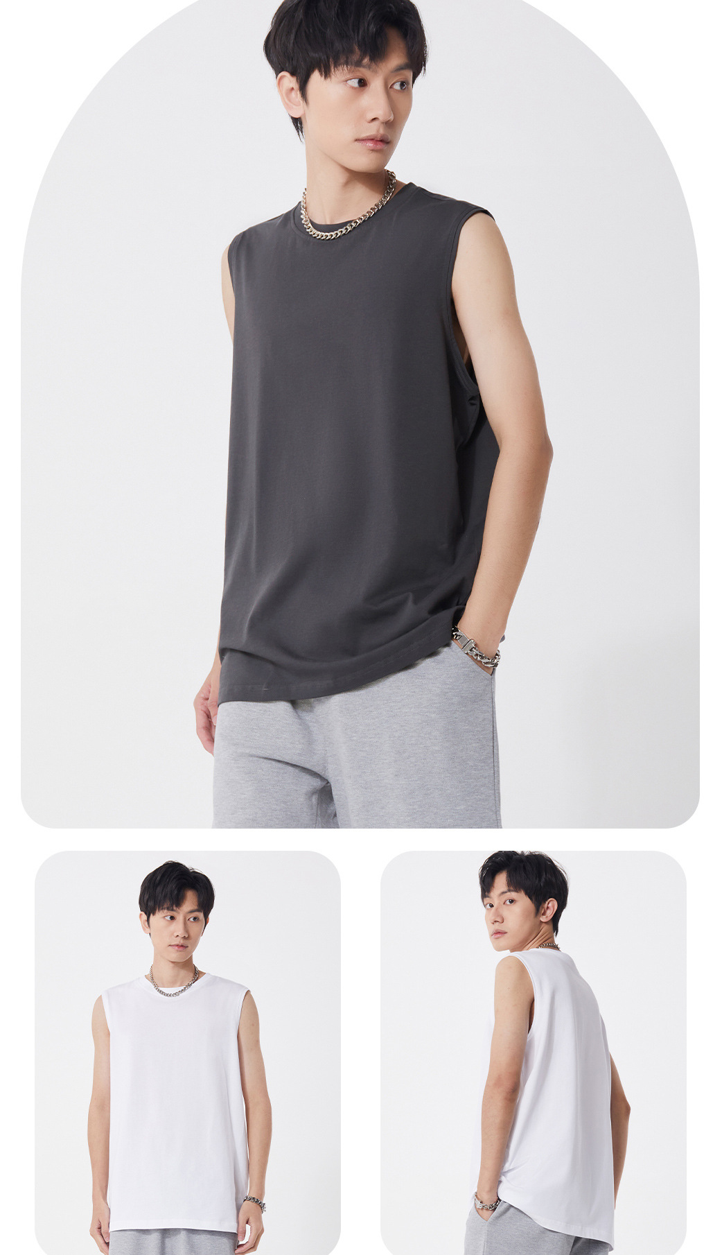Cotton Vest in Action