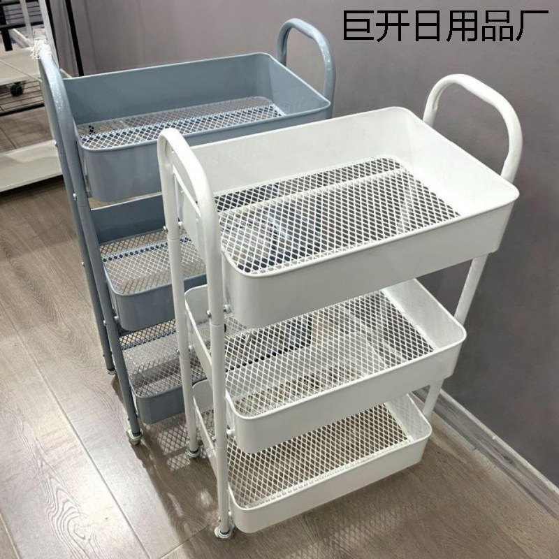 Small Trolley Storage Rack for Kitchen, Bathroom, Mobile Snack Storage, Multi-Layer Bedroom Bedside Storage Rack Small Trolley Storage Rack for Kitchen, Bathroom, Mobile Snack Storage, Multi-Layer Bedroom Bedside Storage Rack