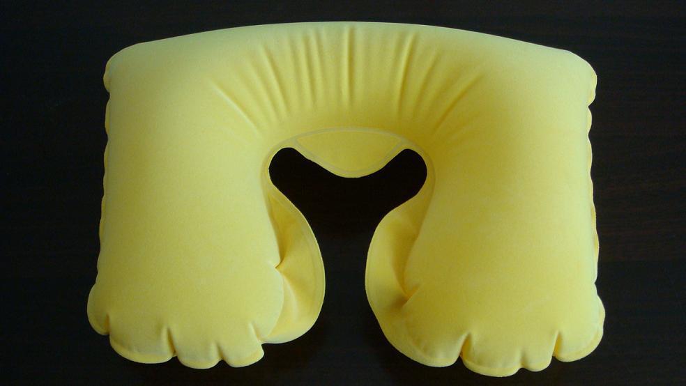 Yellow conventional u pillow .jpg
