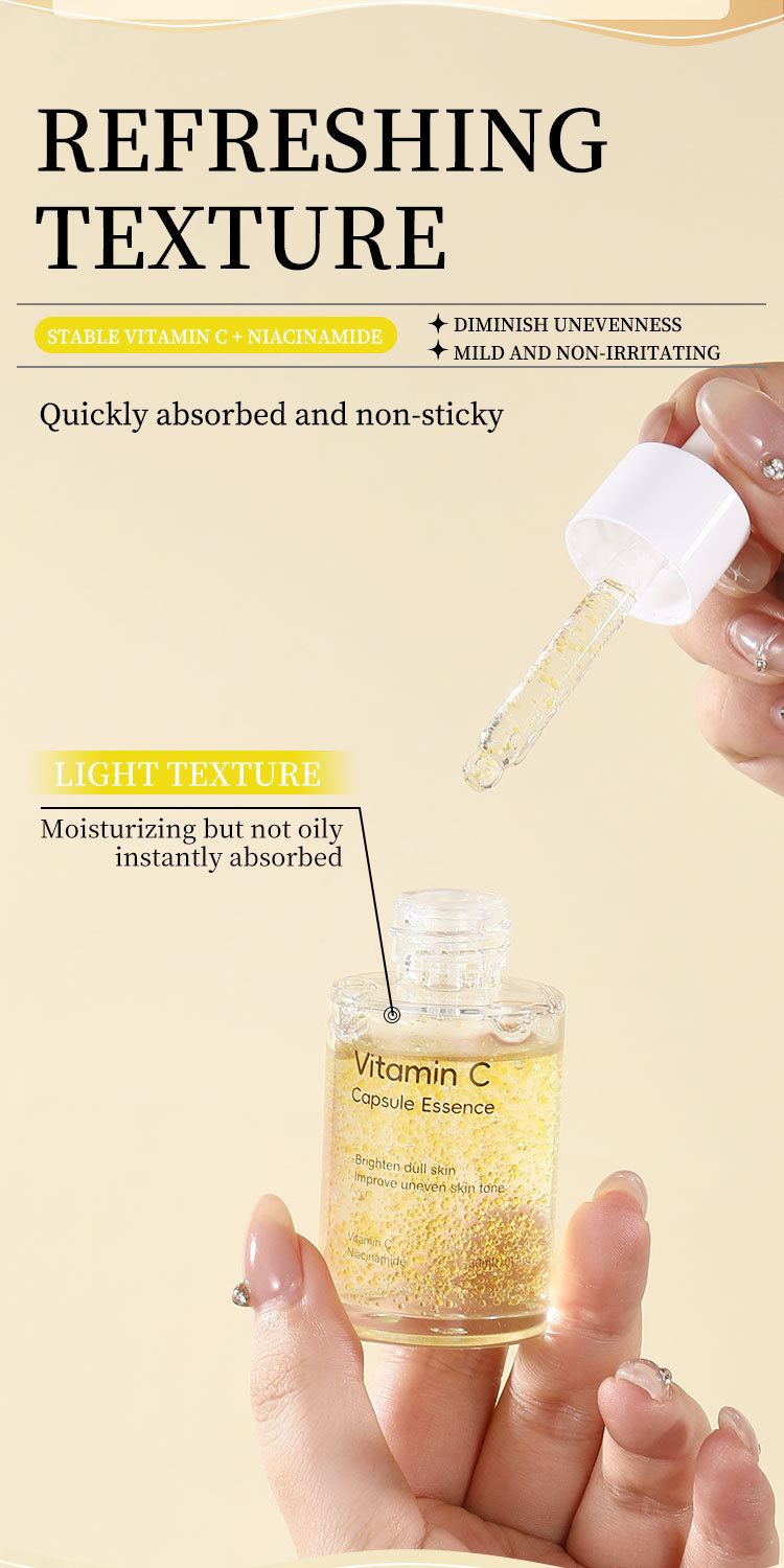 XUEYI Niacinamide Vitamin C Capsule Essence Liquid - Direct Factory Supply, Amazon Export Exclusive