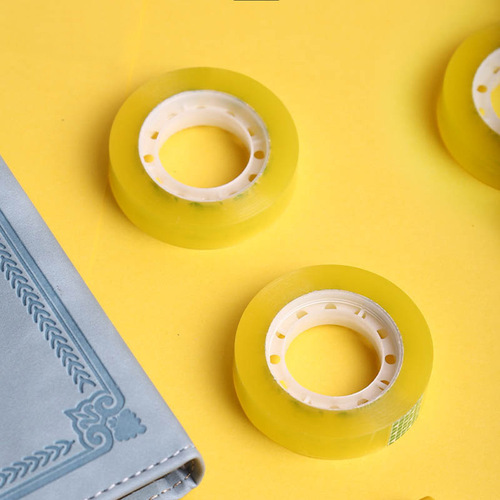 Floral transparent small tape flower bouquet packaging material super sticky office stationery sealing tape flower shop materials