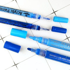 Cross-border 35-piece set of acrylic pens for lining, doodling, skin painting, stone and glass art, professional painting markers