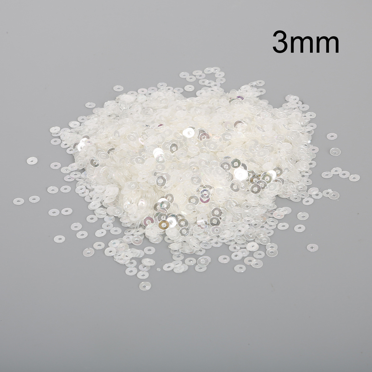 White, diameter 3mm, 3mm, 10000 pieces