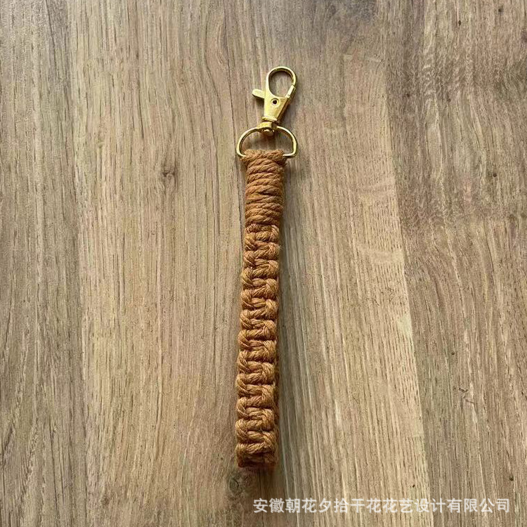 Llavero tejido a mano Nórdico tejido colgante bolsa colgante coche llavero lana llavero Navidad