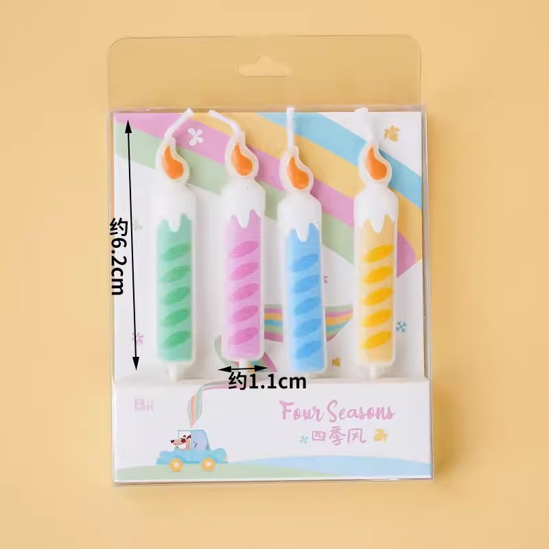 Celebritad en línea ins amor osos decoración de pastel de bandera dibujos animados HBD niños feliz cumpleaños postre vestido plugin