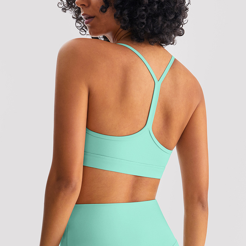 Nulrx nueva ropa de yoga desnudo chaleco pilates deportes ropa interior las mujeres sexy belleza espalda fitness sujetador yoga