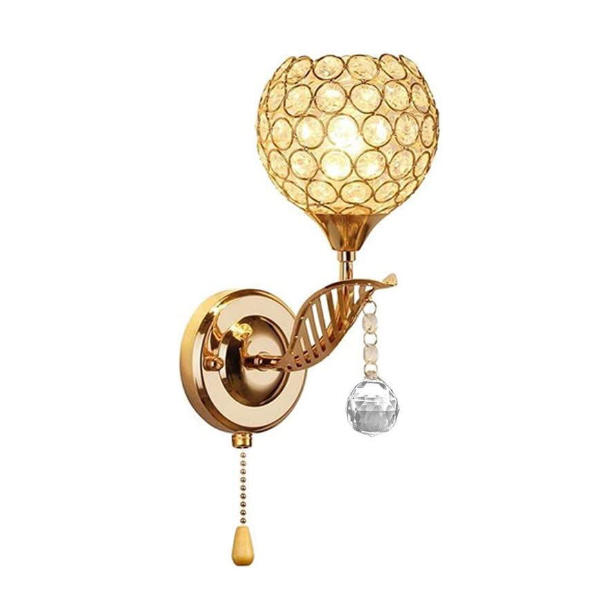 Nuevo moderno minimalista dormitorio lámpara de noche protección ocular lámpara de pared de cristal salón estudio corredor pasillo escalera lámpara