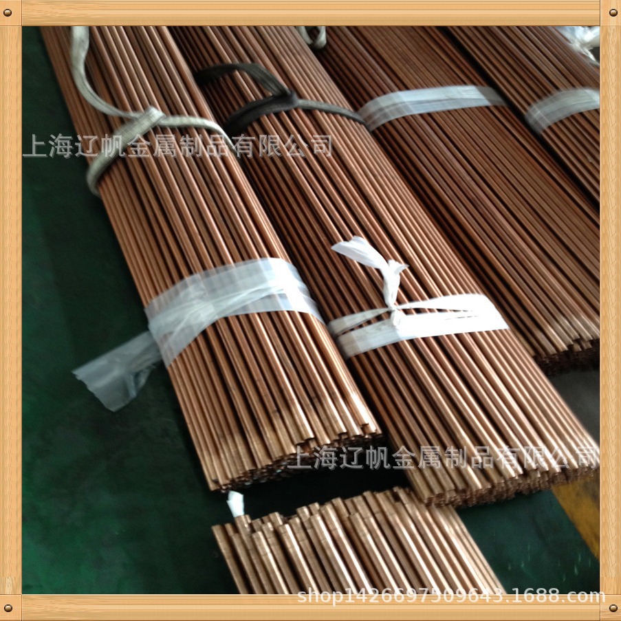 辽帆专业生产大口径铁白铜管BFe10-1-1冷凝器专用白铜管