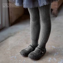 宝宝打底裤冬款女童加厚保暖纯色连体袜裤袜子儿童加绒外穿连裤袜