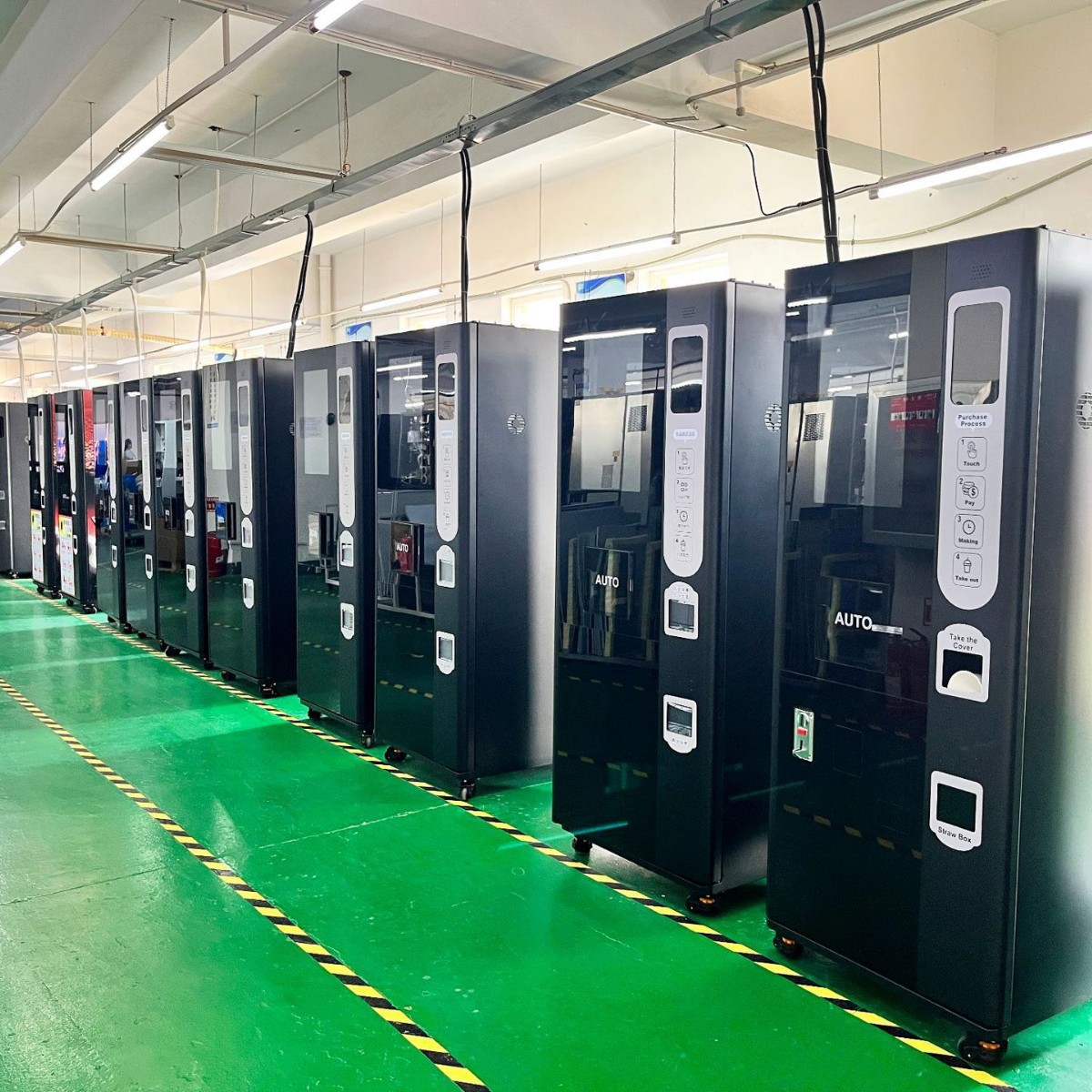 Máquina de Café Comercial Junke, Recién Molido, Temperatura Dual Frío/Caliente, Autoservicio, Fabricante de Máquinas de Café, Limpieza Automática