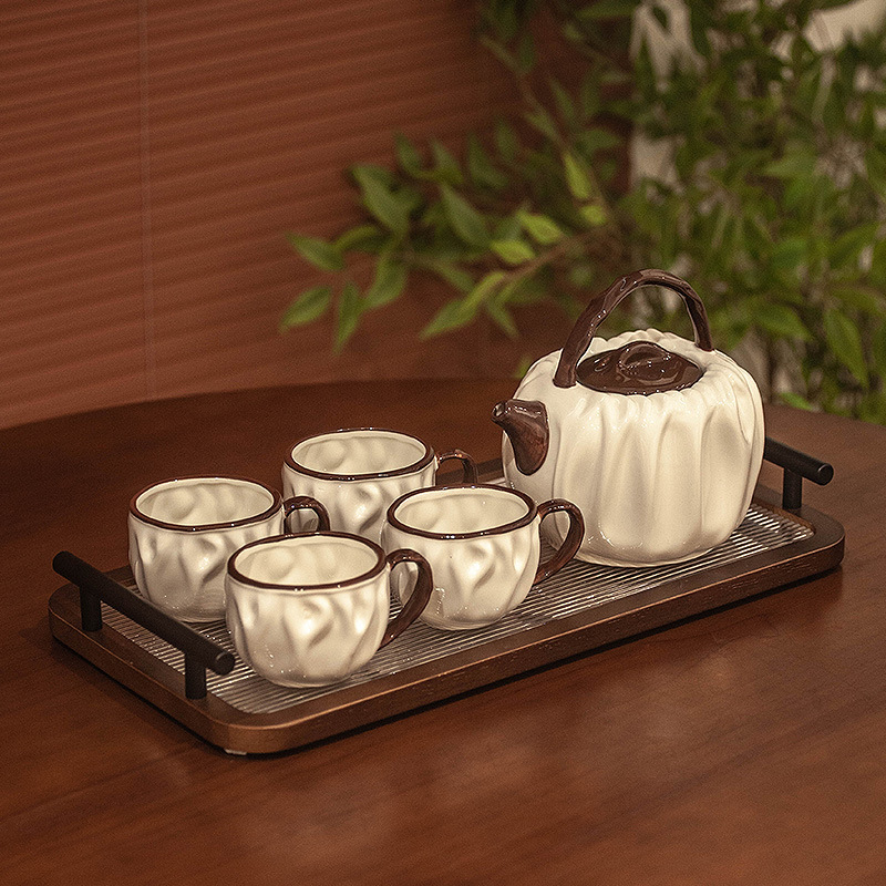 法式茶具复古花茶茶具套装杯具杯子咖啡杯中古风茶壶喝水杯家用|undefined
