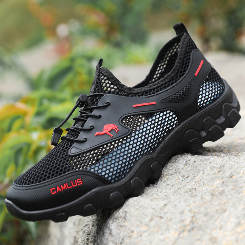 Men's Soft-Soled Anti-Odor Breathable Mesh Shoes, Casual Shoes, Outdoor Mesh Sports Shoes, Wading and Hiking Shoes Men's Soft-Soled Anti-Odor Breathable Mesh Shoes, Casual Shoes, Outdoor Mesh Sports Shoes, Wading and Hiking Shoes
