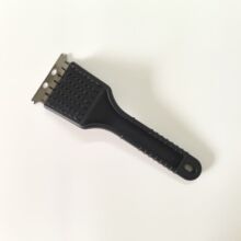 不锈钢塑料手柄户外烧烤钢丝清洁刷家用烤具钢丝清洁工具烤具配件