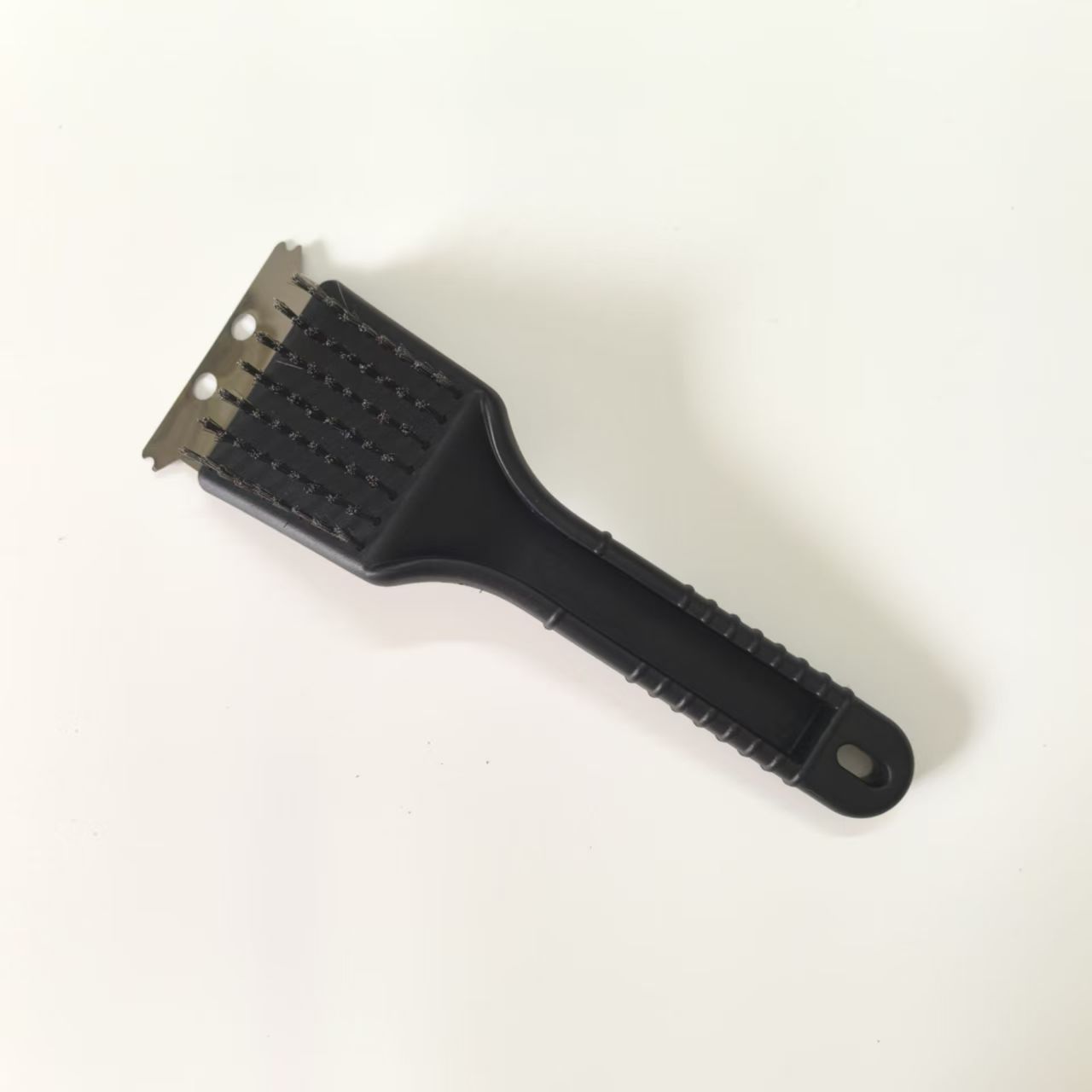不锈钢塑料手柄户外烧烤钢丝清洁刷家用烤具钢丝清洁工具烤具配件