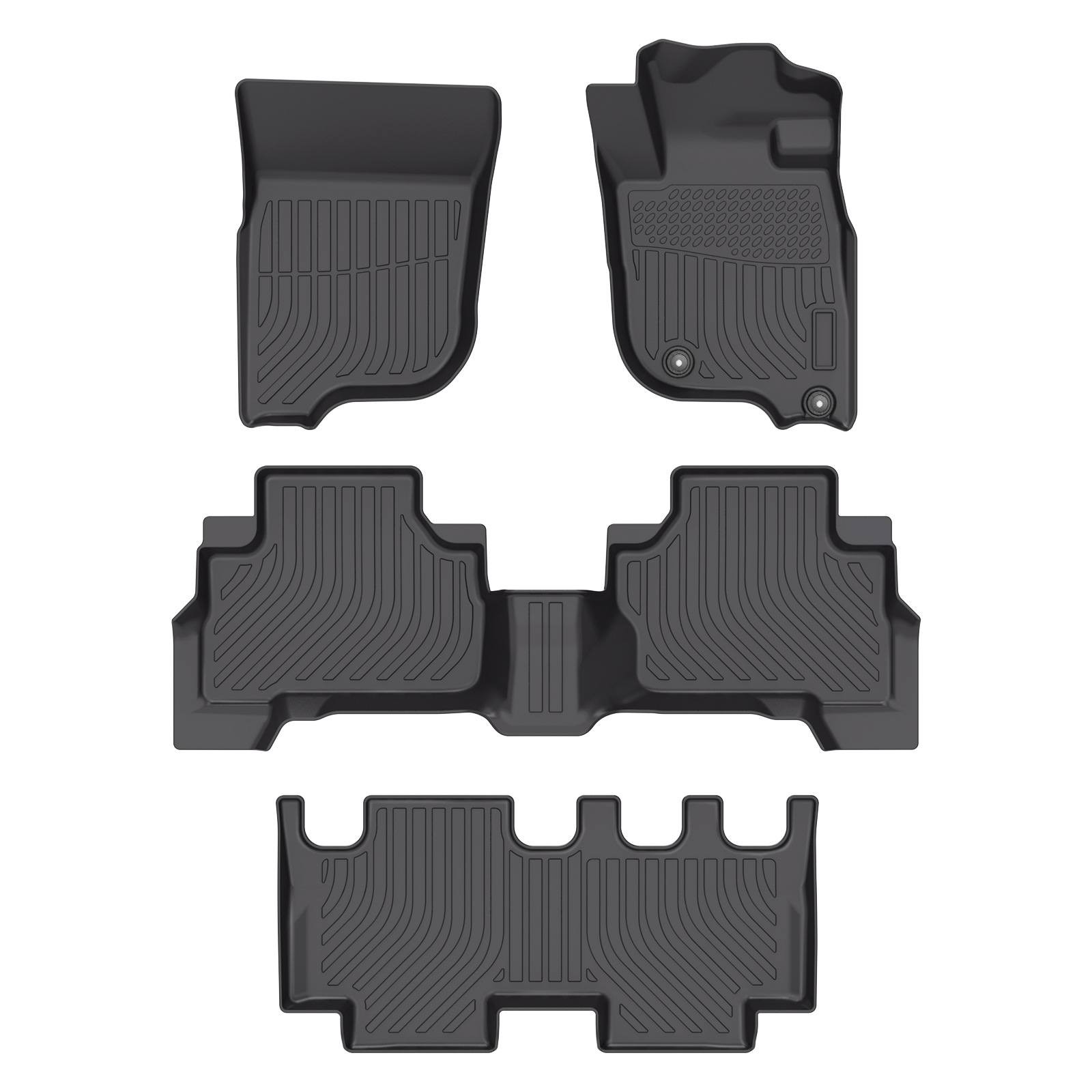 Right-Hand Drive Suitable for Mitsubishi Pajero Sport Gsr Mitsubishi Right-Hand Drive Tpe Floor Mats Customized