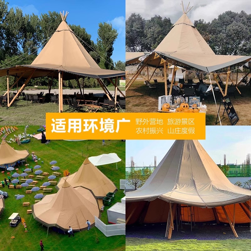 Indian Straw Hat Hotel Restaurante Camping