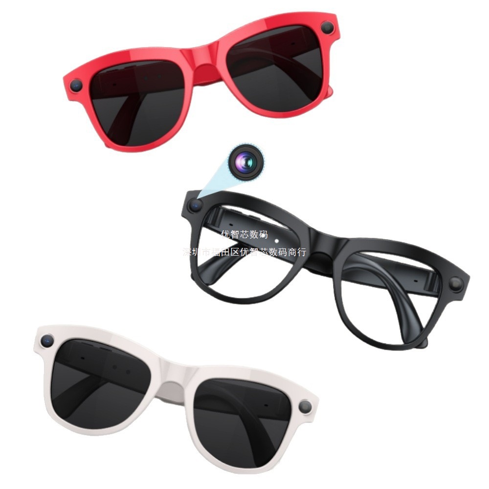 Cross-border M01s gafas inteligentes 500W cámara de alta definición para ver objetos de imagen AI traducción de llamadas de video tomando fotos AI