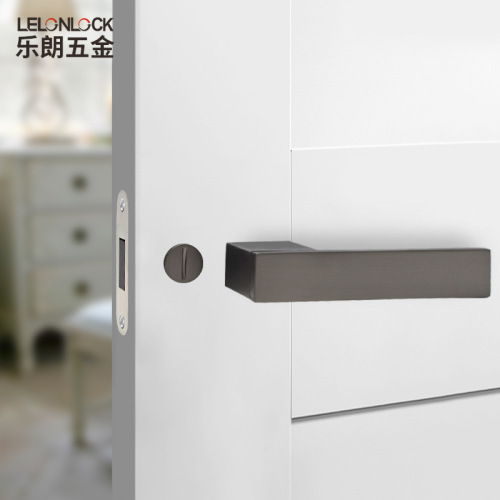 Zinc alloy inlaid split handle indoor door lock wholesale Italian simple ecological door lock bedroom door lock