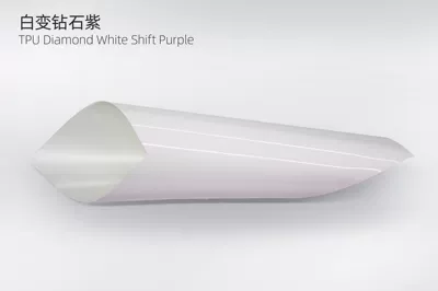 White Change Series Car Tpu Car paint protective film - white-to-diamond-purple-75mil-five-year-warranty