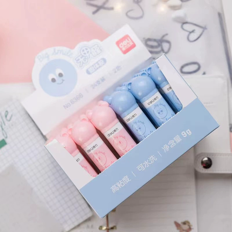 Cartoon glue stick for elementary school students, stationery, handmade, panda