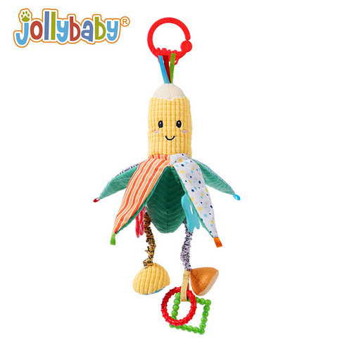 jollybaby baby comfort toys newborn stroller pendant bed hanging rattle comfort educational baby toys