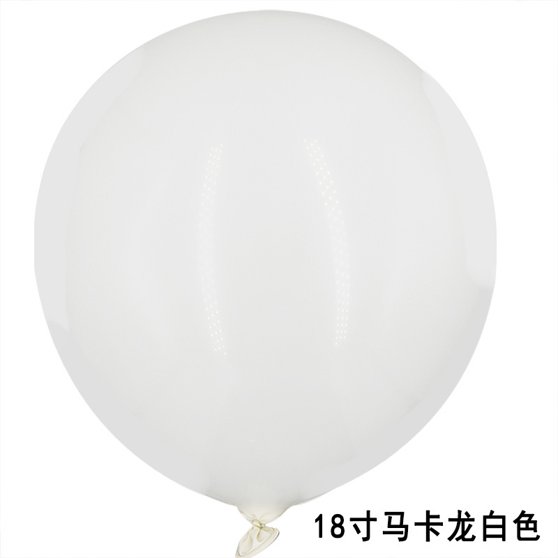 Globo de macarón al por mayor decoración escenario de diseño de confesión de boda espesa 18 pulgadas globo de látex