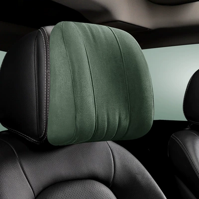 foam neck pillow generation hair, Headrest - single-headrest-forest-green