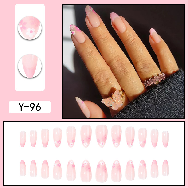 Simple Style Gradient Color Plastic Nail Patches 1 Set display picture 14