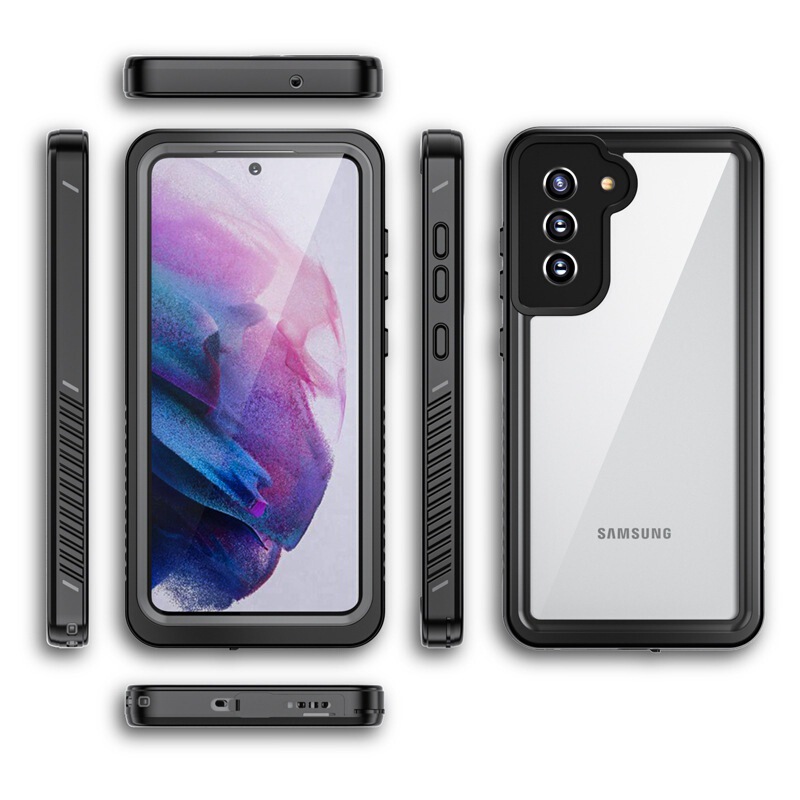 Suitable for Samsung S21 Fe Waterproof Phone Case, Fully Waterproof, Shockproof, and Wear-Resistant, Made of Pc+Tpu Material, Available for Wholesale