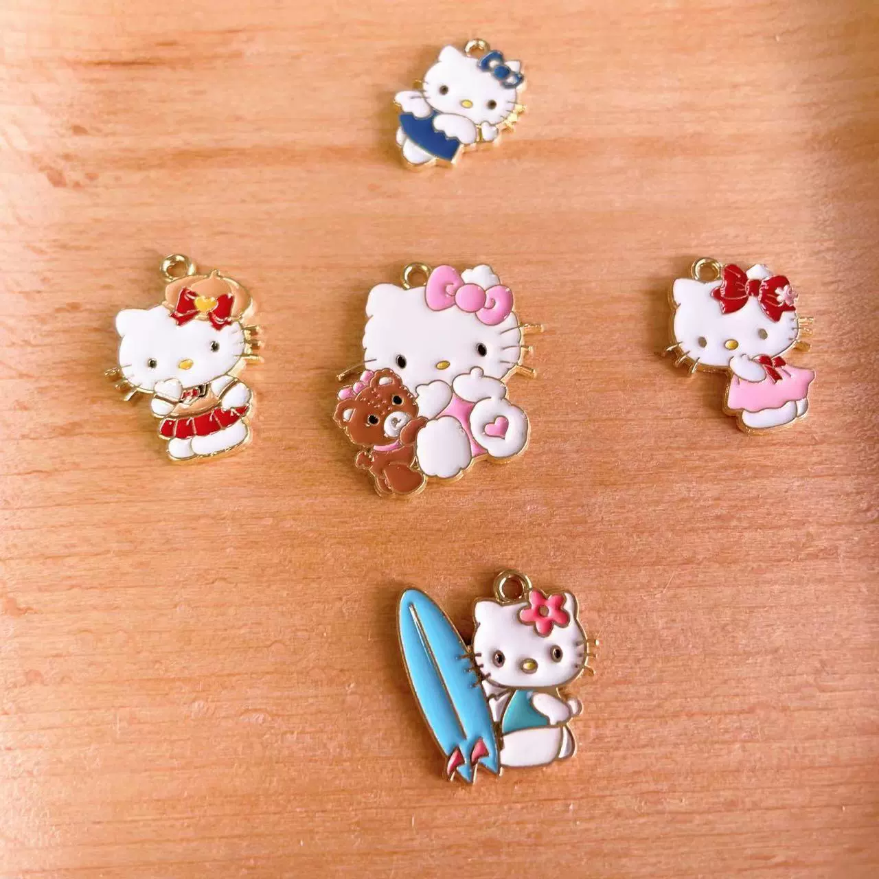 Hello Kitty, модный милый аксессуар, браслет бренда, ожерелье, брелок, подвеска, DIY, коллекция 2023