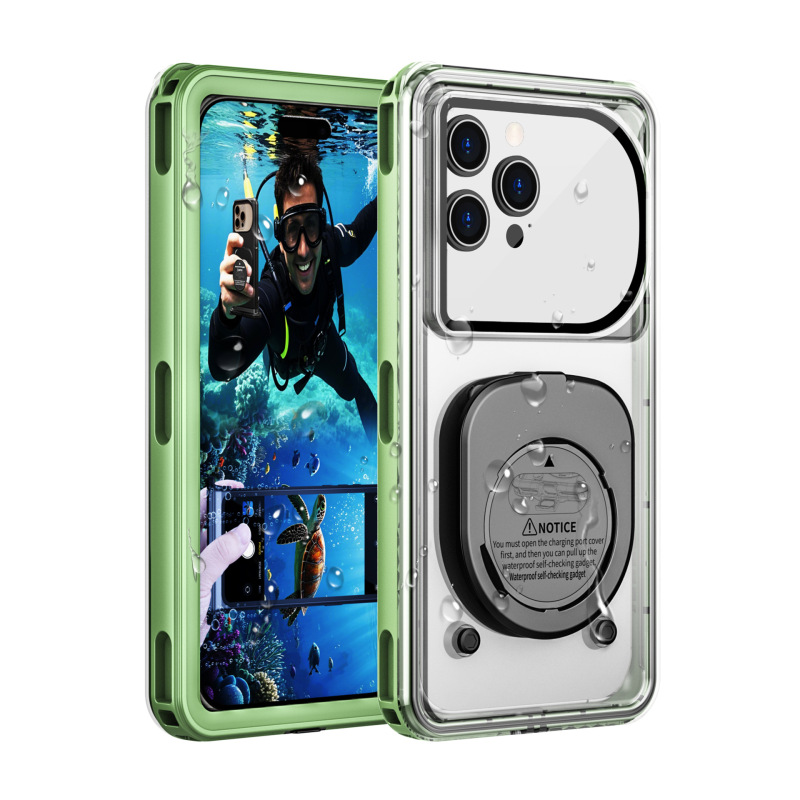 自己検査防水携帯電話ケース完全密封 Apple Huawei Samsung 防雨、落下防止、雪防止携帯電話ケースダイビングに適しています|undefined