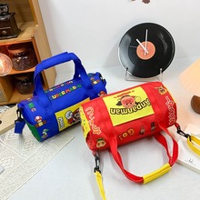 日系卡通男女童单肩包洋气大容量小孩斜挎包2025新款外贸儿童包包