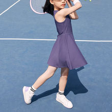 网球连衣裙女孩运动网球裙儿童背心健身瑜伽跑步服舞蹈速干衣球服