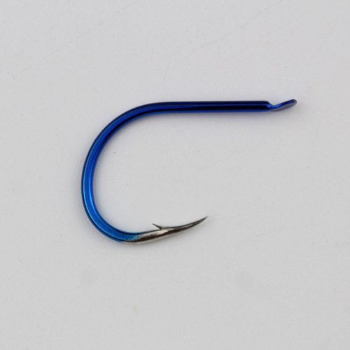 Ghost tooth blue Iseni fish hook with barbs in bulk grass carp, silver carp, bighead carp, silver carp large hook fishing gear supplies fishing hook