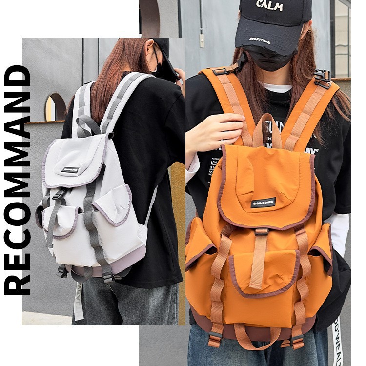 New Sports Backpack for Women, High-End, Lightweight, Women's Computer Bag, Outing Workwear Style Mountaineering Hiking Bag