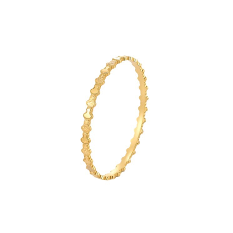 Xuping imitación de oro lujoso temperamento ligero nuevo pulsera china retro brillante superficie empalme hielo triturado calabaza joyería al por mayor