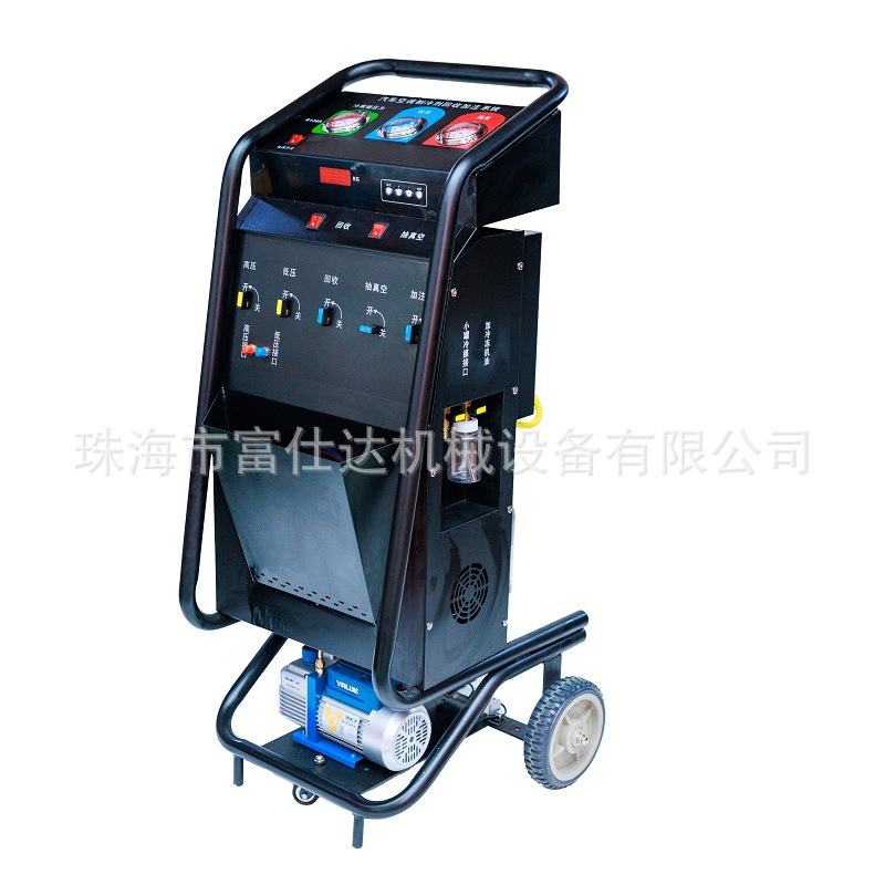 厂家直销富仕达战鹰跨境电商冷媒回收加注机汽车空调维修设备