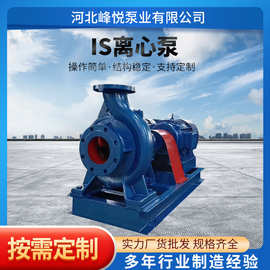 IS离心泵 IS80-50-200单级单吸大流量农用卧式抽水泵灌溉清水泵