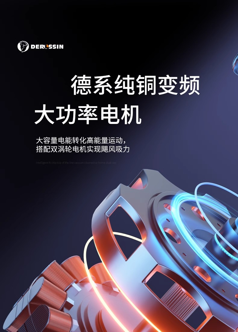 Car Vacuum Cleaner, Lithium Battery, Handheld, Small, Super Powerful, Wireless Charging, Dual-Purpose for Home Use, Suction and Blowing, High Suction Power for Car Interior