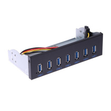 �¿�USB3.0 7��8��HUB���λ���5.25��7��HUB 19PIN�D8�� �p��о