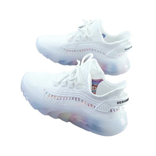 Running shoes  spring and summer new breathable soft sole shock absorbing running shoes versatile lightweight fitness mesh women's shoes